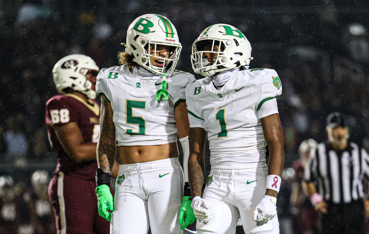 Jadon Perlotte and KJ Bolden of Buford 11/13/2023